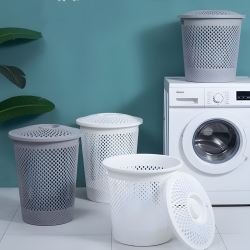 Plastic Laundry Basket Large